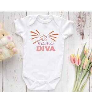Mini Diva Onesie